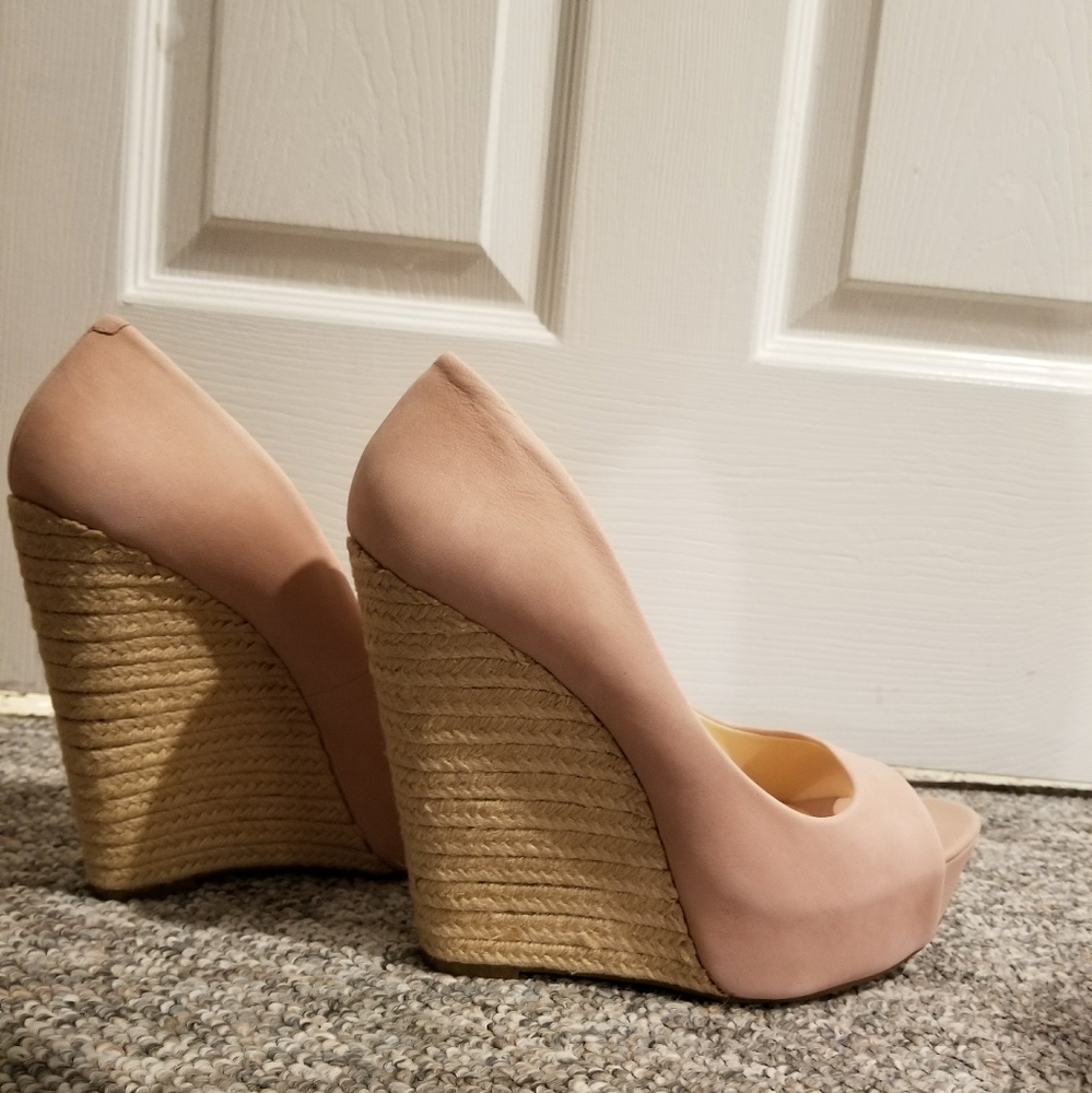 Beautiful Peep toe wedge